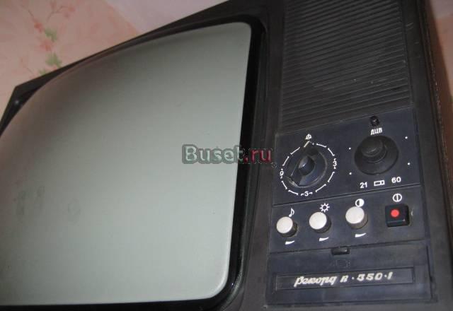 Телевизор рекорд R 350 1 чёрно-белый Москва