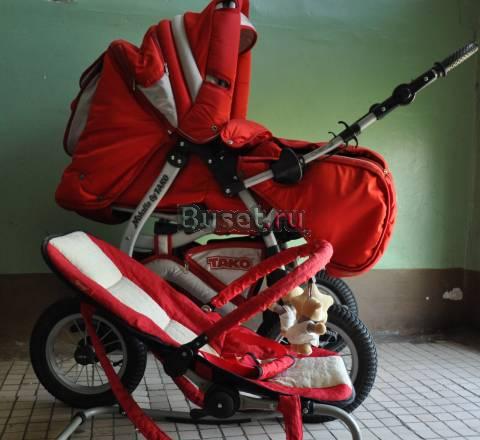 Коляска-трансформер "Tako"+кресло-шезлонг Гатчина