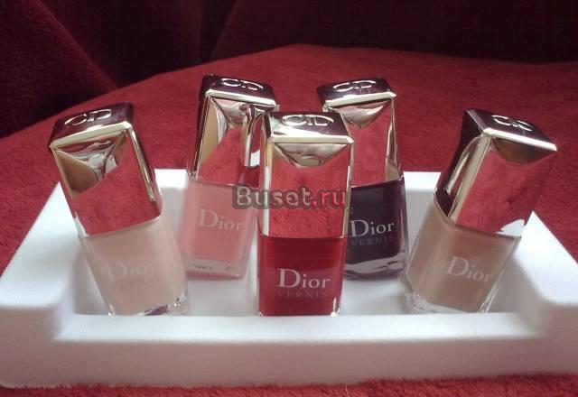 5 лаков по цене 2-х. Dior оригинал Москва