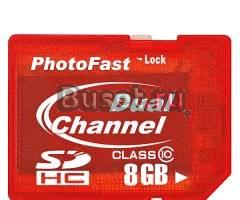 Photofast dual channel sdhc class 10 Москва