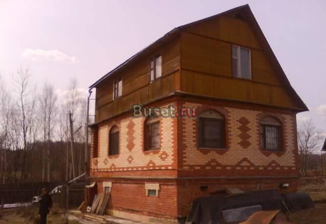 Кирпичный теплый дом с баней, Симферопол. ш Москва