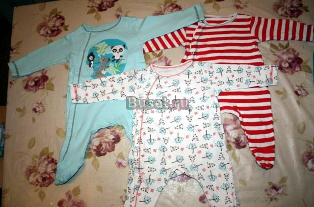 Пакет детских вещей на 3 месяца 62 Р-Р Москва