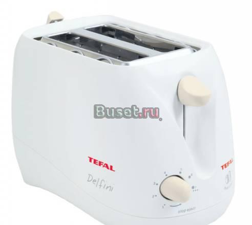 Тостер Тefal Delfini бело-бежевый Москва