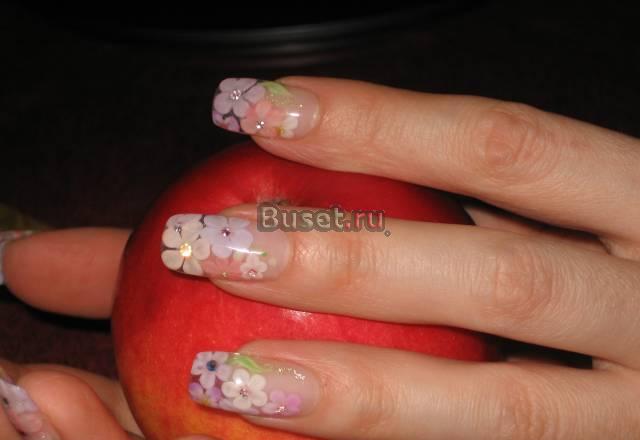 Наращивание ногтей,педикюр Самара