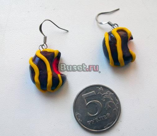 Серьги "Конфетки" Уфа