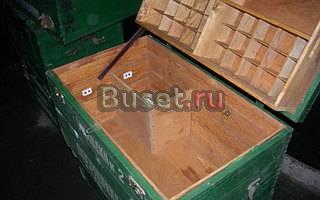 Рундуки полевого госпиталя с н/З 60е годы Москва