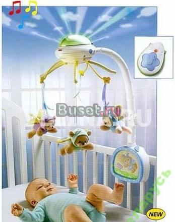 Мобиль Fisher Price Мечты о бабочках Москва