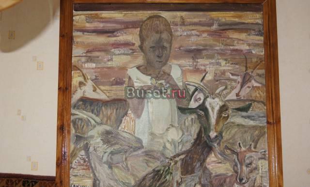 Картина "Девочка с птенцом" Санкт-Петербург