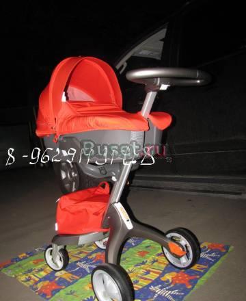 Коляска stokke xplory 2В1 новая Москва