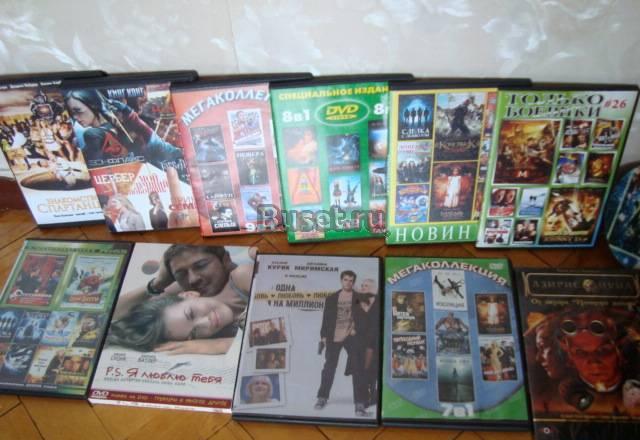 62 фильма на 12 DVD-дисках Москва