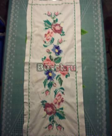 Салфетка вышитая старинная Москва