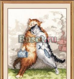 Набор для вышивки крестом 22х20 Москва