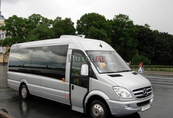 VIP аренда пассажирского микроавтобуса МЕРСЕДЕС СПРИНТЕР Санкт-Петербург