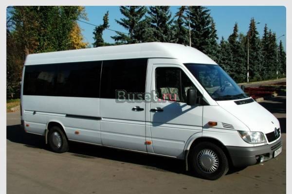 аренда с водителем микроавтобус Мерседес 14-20 мест Санкт-Петербург