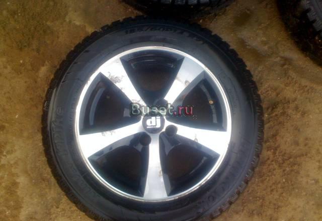 Зимние шипованные hankook 185/60/14 Москва