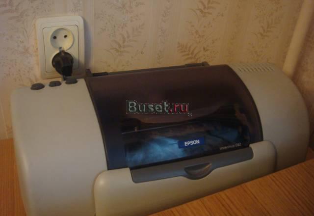 Цветной принтер Epson stylus с62 Москва
