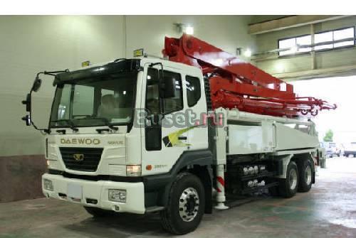 Продам бетононасос SAMIL SCP3715 на базе DAEWOO ULTRA NOVUS  Владивосток
