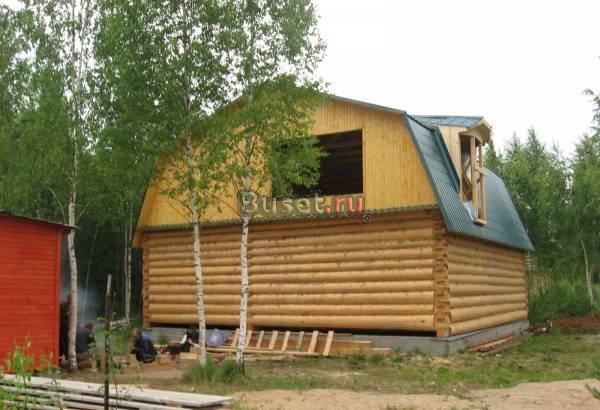 Заказать строительство деревянного дома , бани из сруба,  Москва