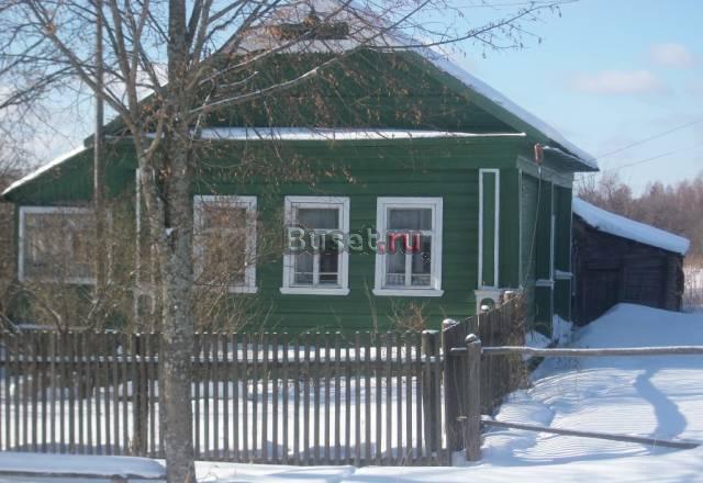 Д.Малая Пальцино, дом бревенчатый обшит доской Переславль-Залесский