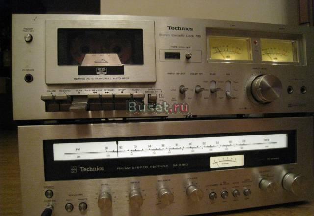Дека technics SR-616us + ресивер technics SA-5160 Москва