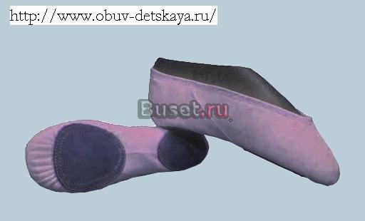 Мягкая балетная обувь Москва