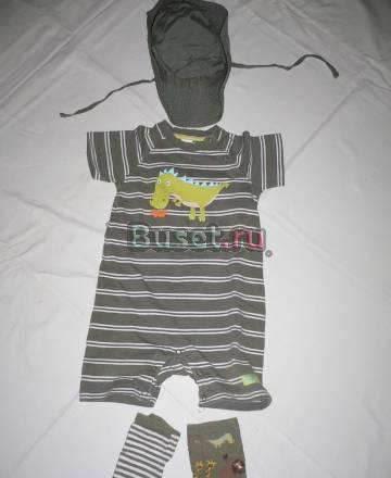 Комплект р.80 песочник + панама + носочки (HM) Санкт-Петербург