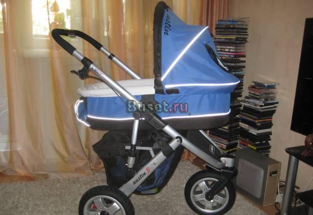 Коляска Колетто Austin 3  2 в 1 цвет blue Москва
