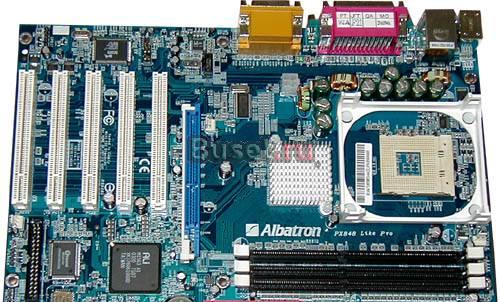 материнская плата Albatron PX848 Like Pro Москва