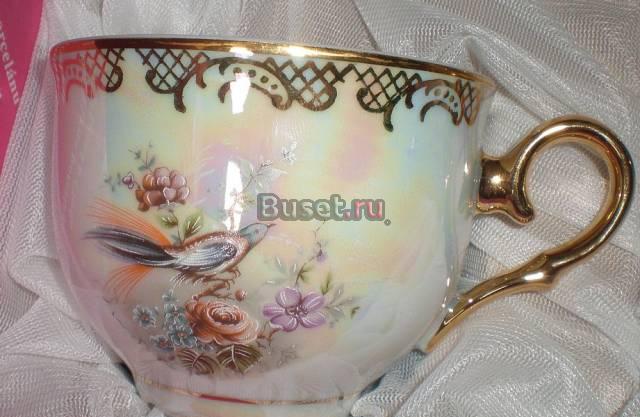 Сервиз в коробке. Новый. Чайный. Чешский фарфор Москва