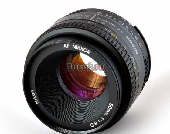 Объектив nikon AF 50mm f/1.8 D Nikkor Москва