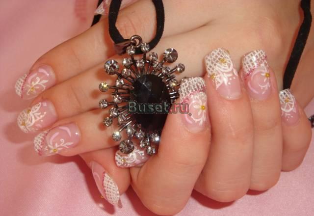 Красота дамских пальчиков под гелем Москва