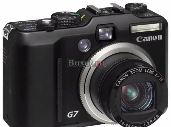 Фотоаппарат Canon Power Shot G7 + карта 4 Гб Москва