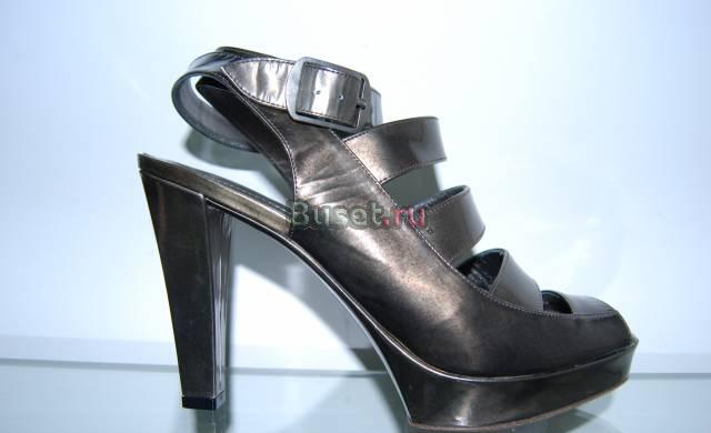 Босоножки серо-золот. Donna Karan. Новые.37,5,38sz Москва