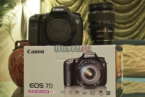 Canon EOS 7D 18MP с EF 23-135 IS USM Объект Москва