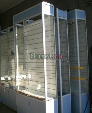 Стеклянные витрины (шкафы). с подсветкой. б/у Москва
