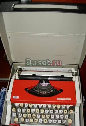 Портативная печатная машинка unis tbm de luxe Москва