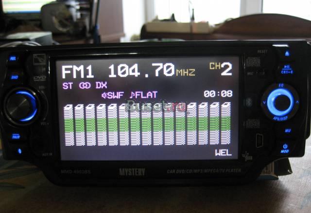 Автомобильный ресивер с 4.5" сенсорным дисплеем Москва