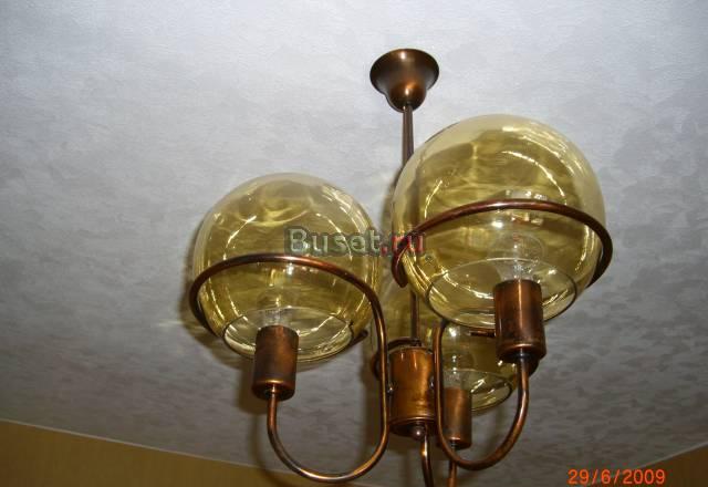 Старинная ,  оригинальная люстра Москва