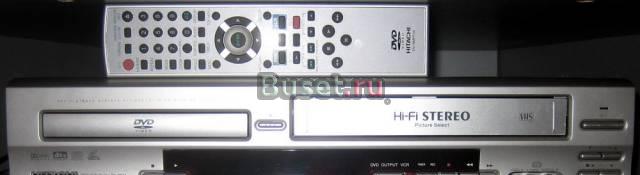 VHS-видак с DVD-плейером Hitachi Combo DV-PF3A Москва