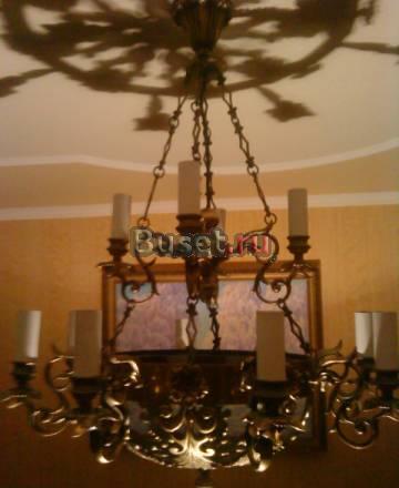 Люстра бронзовая (ручная работа) Подольск