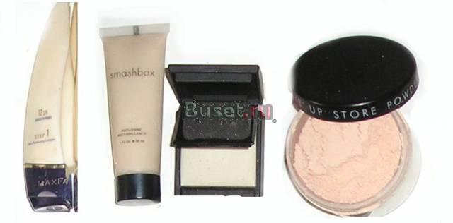 Основа, пудра make up store, антиблески smashbox Москва