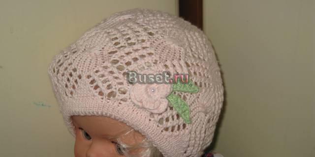 Новая шапка для девочки 4-6 лет, Польша Москва