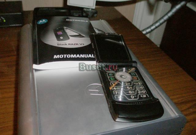 Motorola razr V3 black Москва