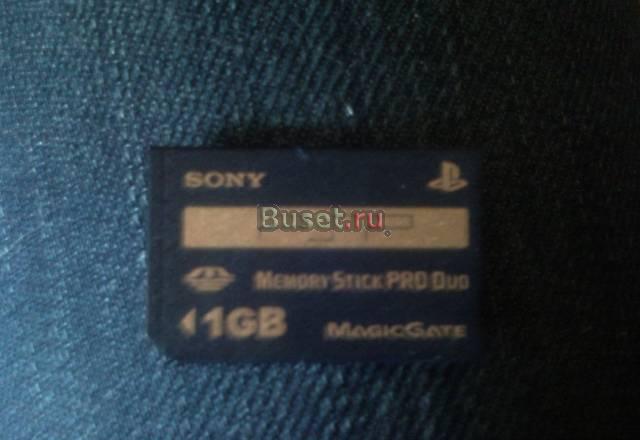 PSP memory Stick PRO Duo 1 Gb Japan Москва