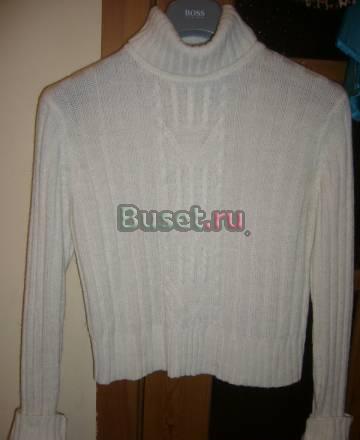 Красивый белый свитер р.44-46Италия Волгоград