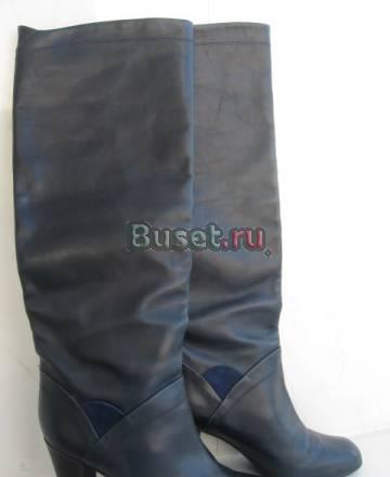 Сапоги "Marc Jacobs" (Италия), размер 38,5-39 сине Москва