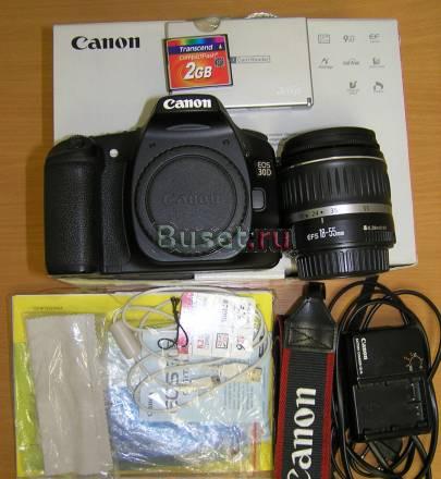 Фотоаппарат Canon 30D + бесплатные бонусы Москва