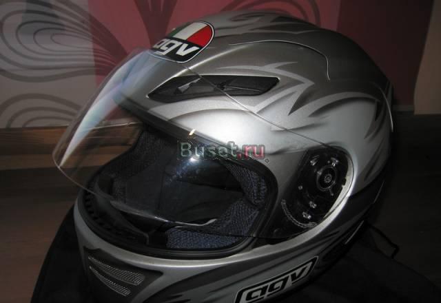 Шлем б/у AGV серебристый XXL Москва