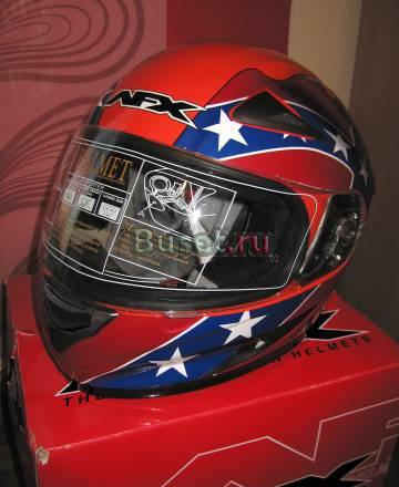 Шлем новый AFX красный, размер M Москва