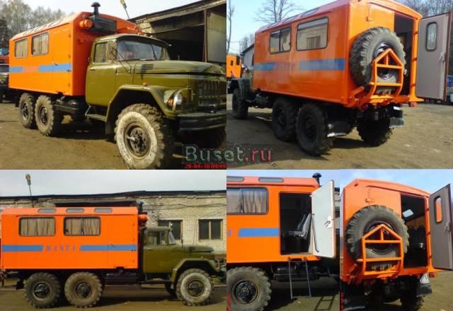 ЗИЛ 131 вахтовый автобус Москва
